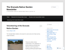 Tablet Screenshot of granadanativegarden.org